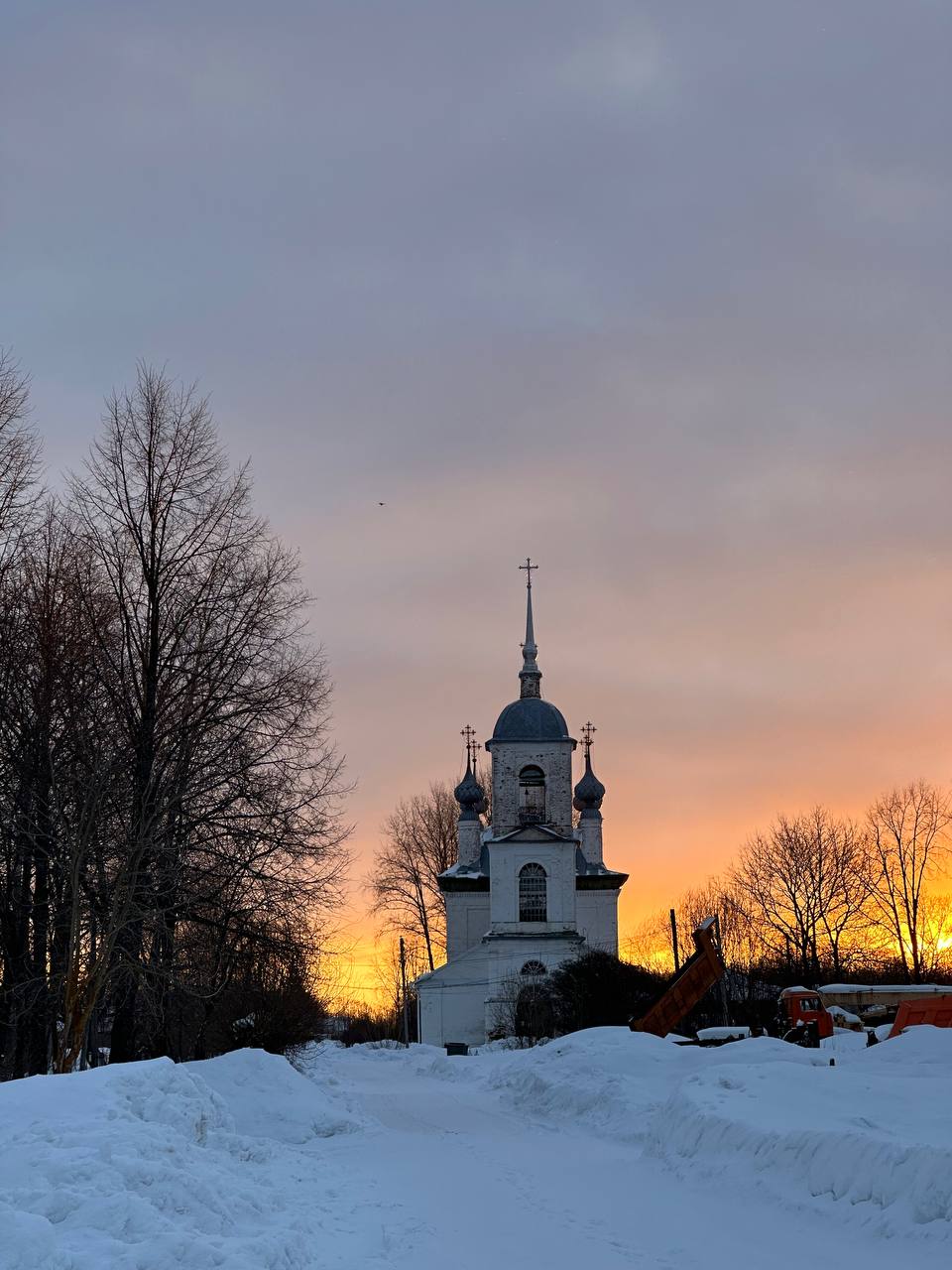 Закатный свет